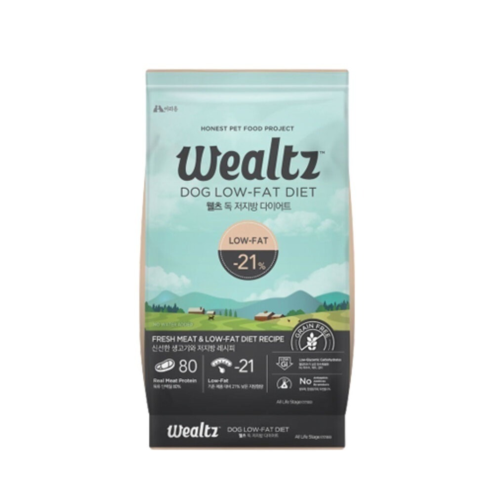 Ｗealtz 維爾滋 天然無穀犬糧 300g 夾鏈獨立包 韓國品牌 幼成犬 高齡犬 低脂 護眼 關節『林口旗艦店』-規格圖6