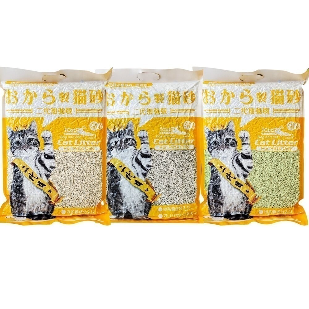 【6包組免運】icat 寵喵樂 環保天然豆腐砂 6L 台灣現貨 扎實的凝結力 省時省力 豆腐砂 貓砂-規格圖10