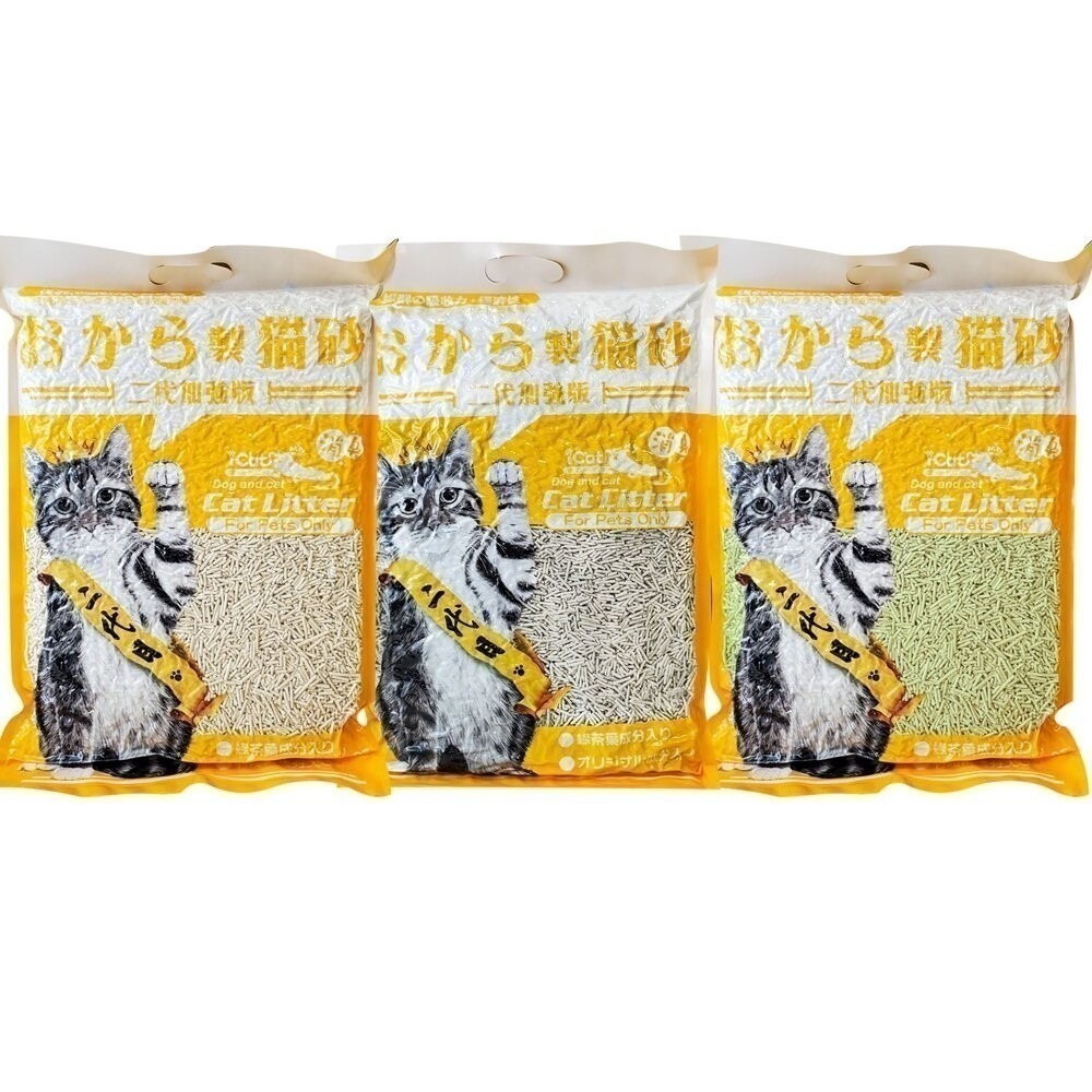 【6包組免運】icat 寵喵樂 環保天然豆腐砂 6L 台灣現貨 扎實的凝結力 省時省力 豆腐砂 貓砂-規格圖10