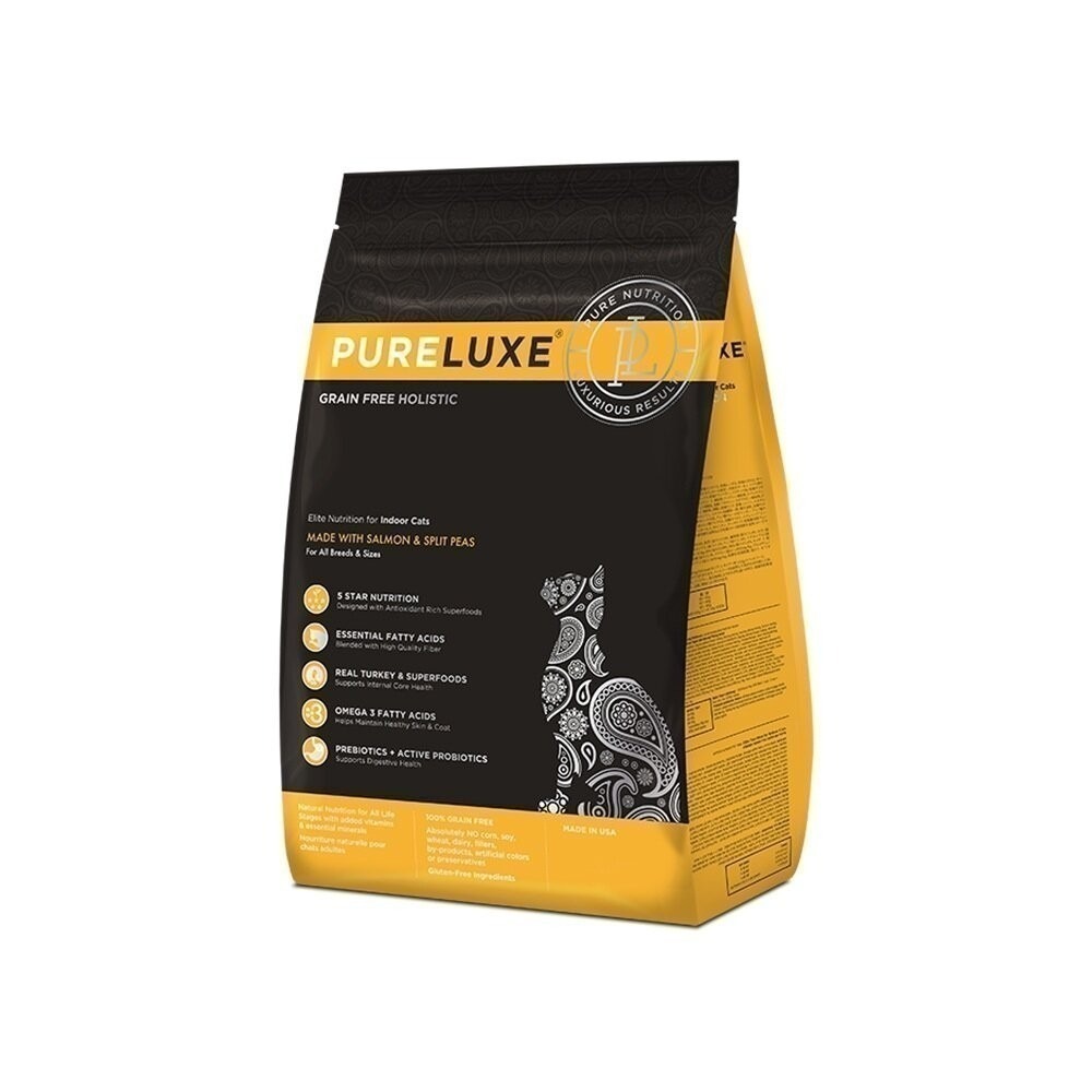 美國 PURELUXER 純華 貓糧 11磅 類orijen 無穀高蛋白 全齡貓 貓乾糧 貓主食 貓飼料『林口旗艦店』-規格圖7