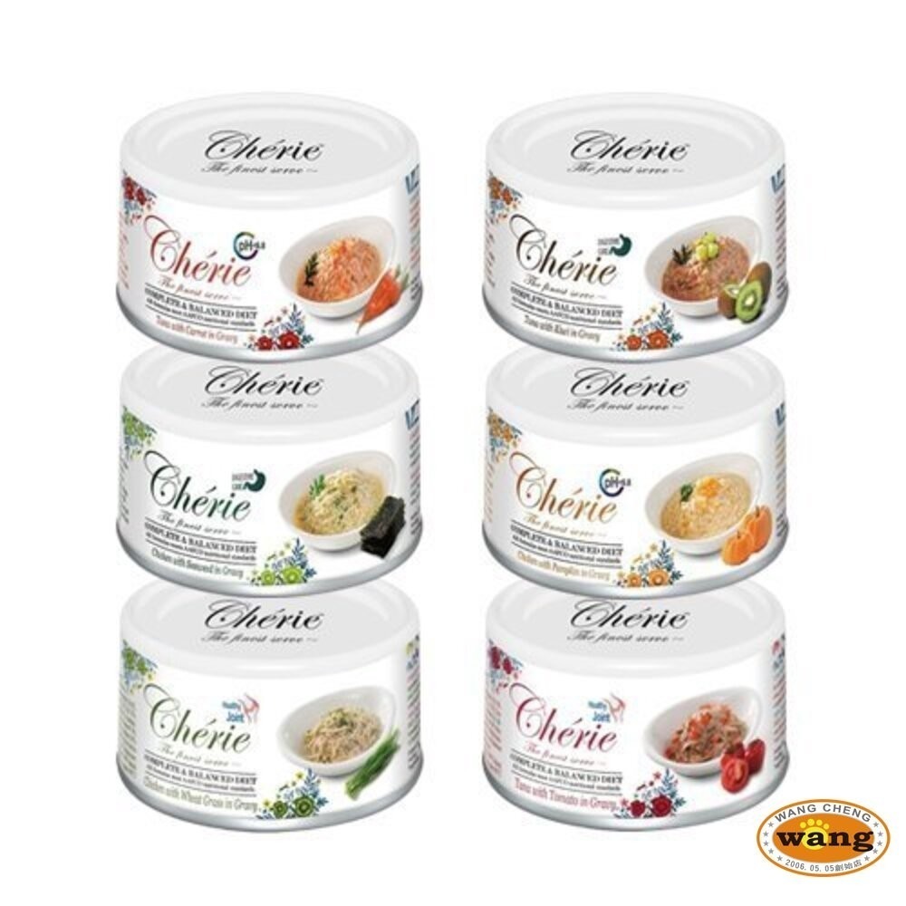【24罐組】Cherie 法麗 全營養 全照護主食貓罐80g 泌尿道/腸胃/關節/皮毛保健 幼貓慕斯罐 貓罐頭『林口旗艦-細節圖10