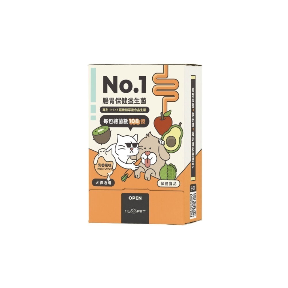 怪獸部落 陪心寵糧 犬貓保養【單包體驗】腸胃保健 益生菌 葉黃素 軟骨素 元氣鐵『林口旗艦店』-規格圖11