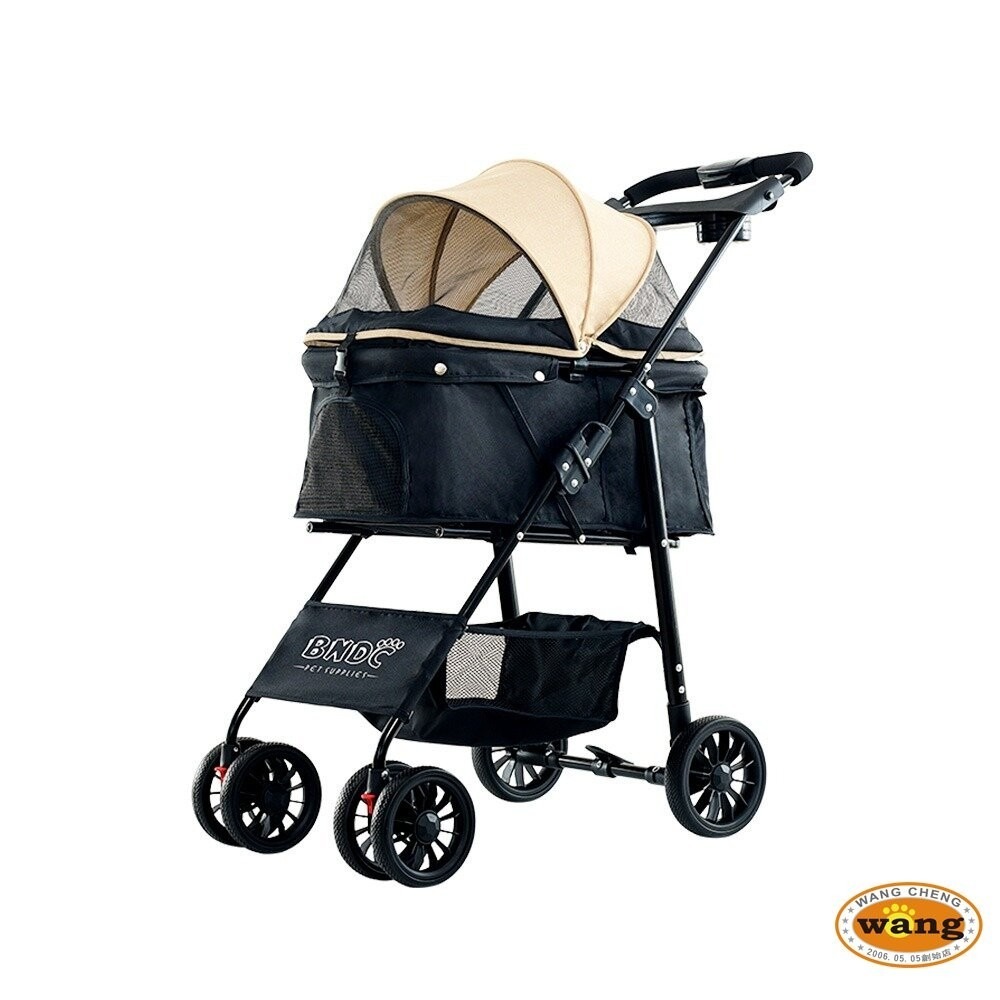 BND 輕便摺疊寵物推車 大空間 貓狗外出推車 BND102 | 輕巧 折疊式 貓狗推車『林口旗艦店』-細節圖2