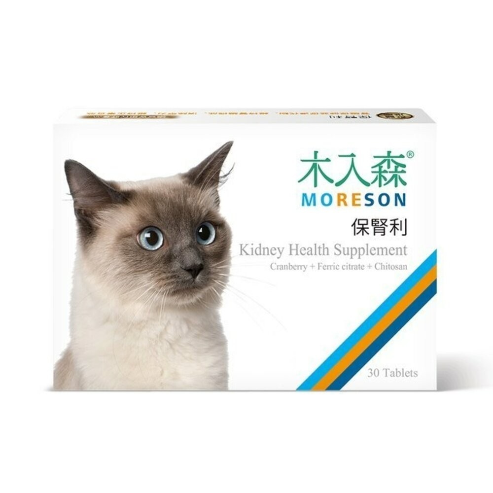 Moreson 木入森 貓咪營養品 保腎利/膚立好/護疫升/有關膝/好規泌/排毛粉/益生菌固齒麗口滴劑『旺城寵物』-規格圖9