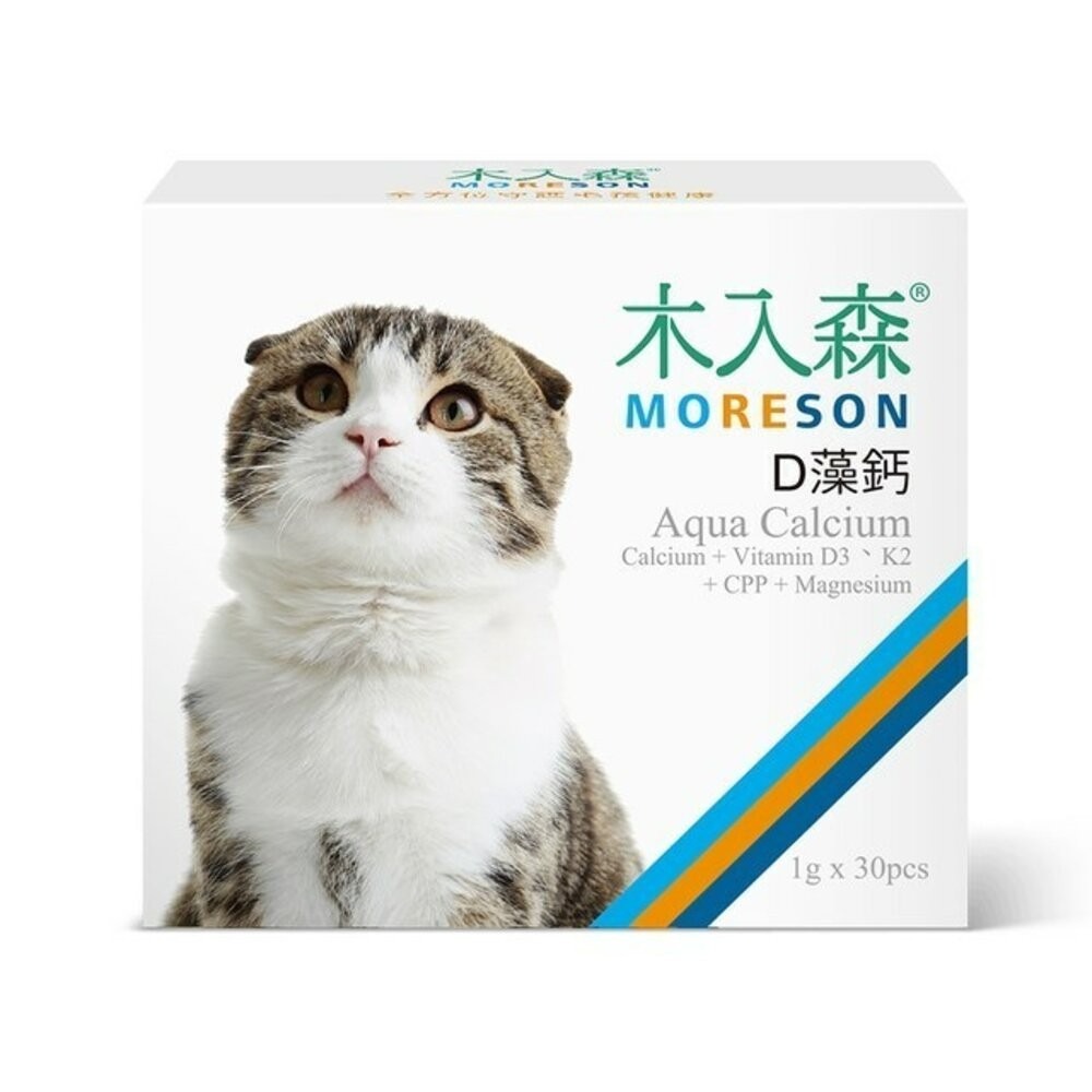 Moreson 木入森 貓咪營養品 保腎利/膚立好/護疫升/有關膝/好規泌/排毛粉/益生菌固齒麗口滴劑『旺城寵物』-規格圖9
