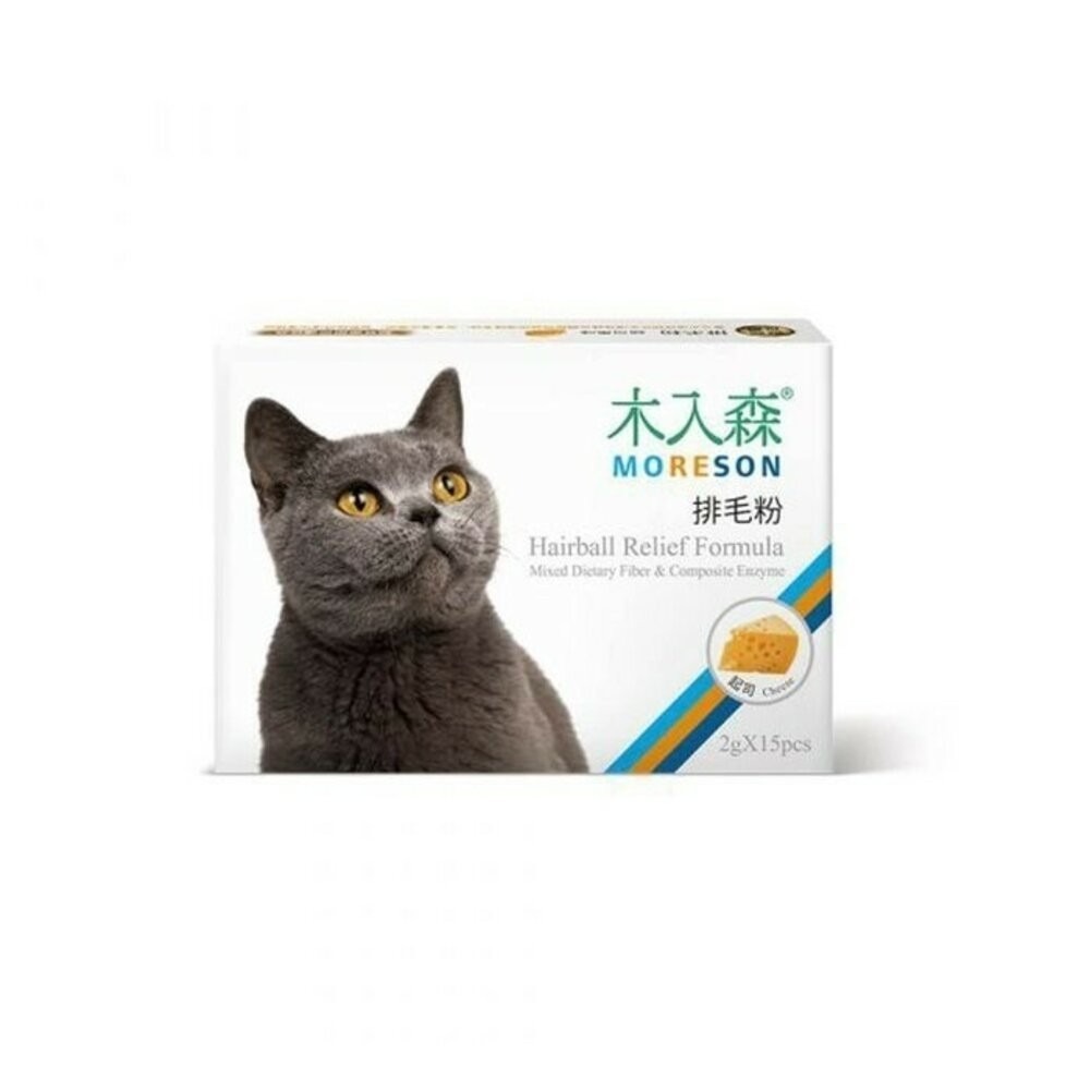 Moreson 木入森 貓咪營養品 保腎利/膚立好/護疫升/有關膝/好規泌/排毛粉/益生菌固齒麗口滴劑『旺城寵物』-規格圖9