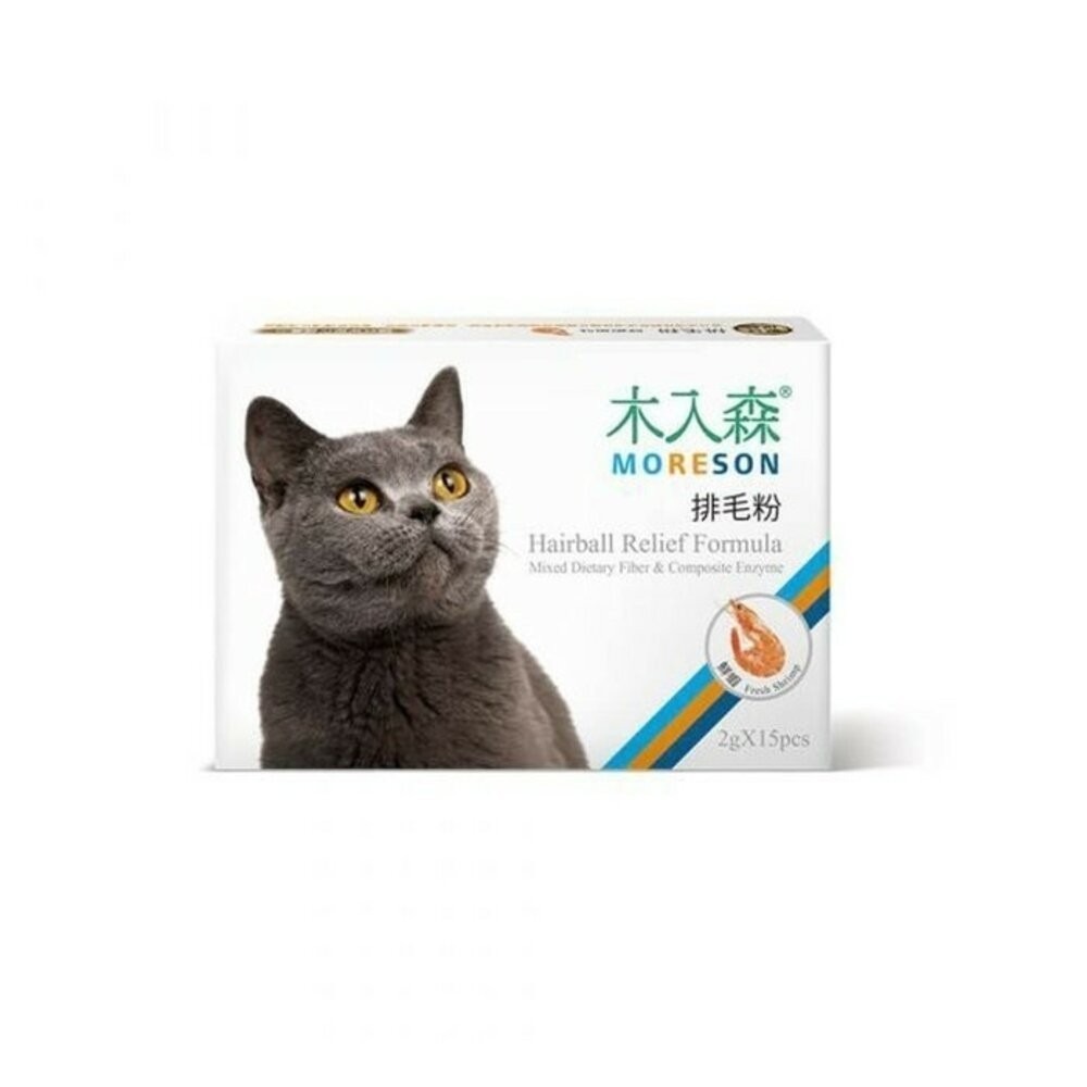 Moreson 木入森 貓咪營養品 保腎利/膚立好/護疫升/有關膝/好規泌/排毛粉/益生菌固齒麗口滴劑『旺城寵物』-規格圖9