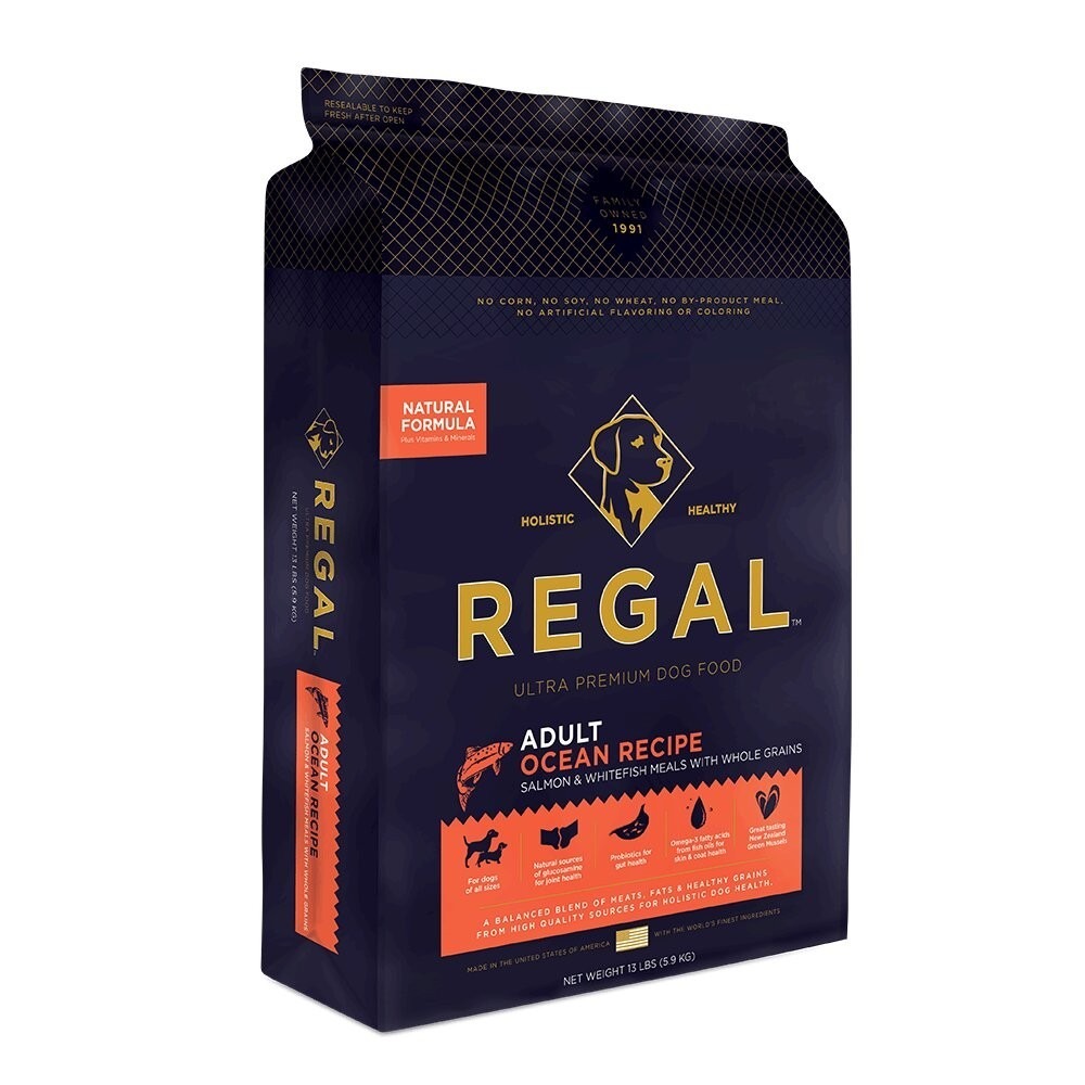 REGAL 芮格爾 天然寵糧狗糧4LB(1.8kg)【買一送一】幼犬 成犬 室內犬 高齡犬 狗飼料 犬糧『林口旗艦店』-規格圖8