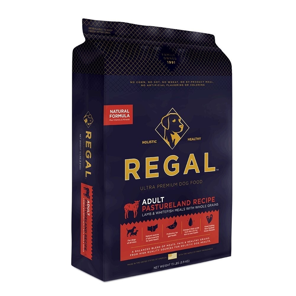 REGAL 芮格爾 天然寵糧狗糧4LB(1.8kg)【買一送一】幼犬 成犬 室內犬 高齡犬 狗飼料 犬糧『林口旗艦店』-規格圖8