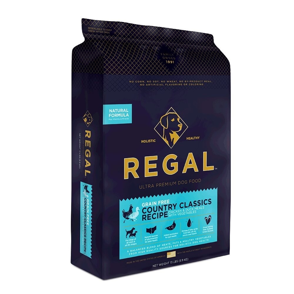 REGAL 芮格爾 天然寵糧狗糧4LB(1.8kg)【買一送一】幼犬 成犬 室內犬 高齡犬 狗飼料 犬糧『林口旗艦店』-規格圖8