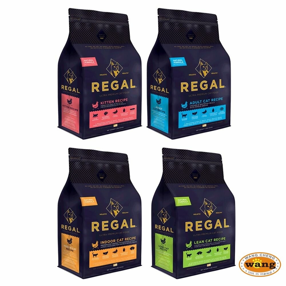 REGAL 芮格爾 天然寵糧貓糧4LB(1.8kg)【買一送一】幼貓 成貓 室內貓 高齡貓 貓飼料 貓糧『林口旗艦店』-細節圖2