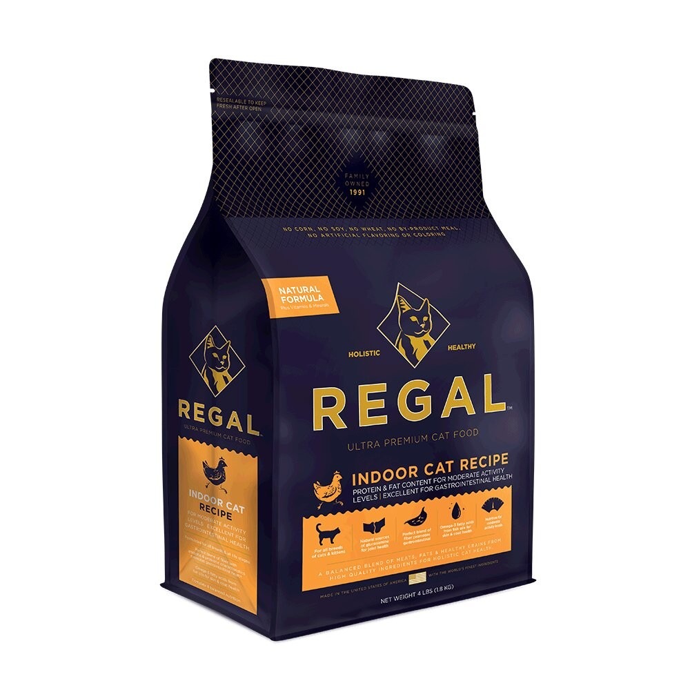 REGAL 芮格爾 天然寵糧貓糧4LB(1.8kg)【買一送一】幼貓 成貓 室內貓 高齡貓 貓飼料 貓糧『林口旗艦店』-規格圖8