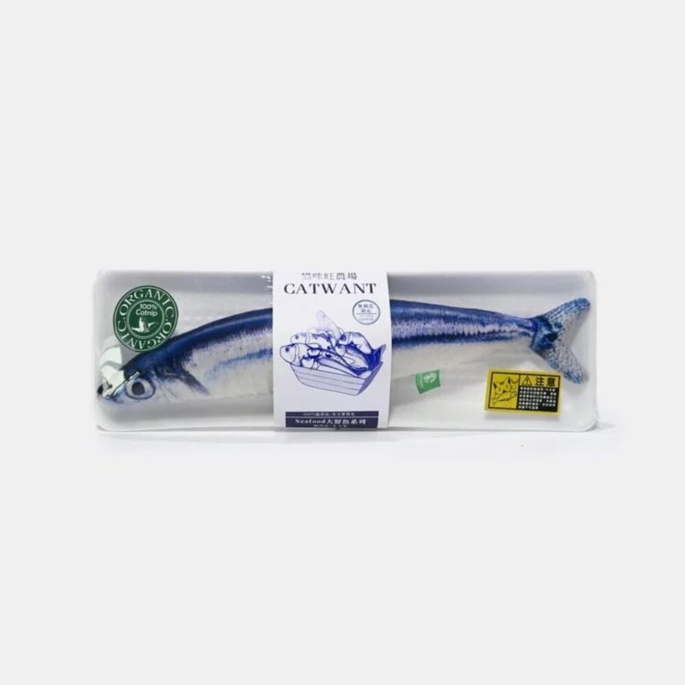 CATWANT 貓咪旺農場 木天蓼填充貓玩具｜鮮魚玩具 蔬菜玩具 100%貓薄荷 貓草玩具 仿真玩具 貓玩具『林口旗艦店-規格圖7