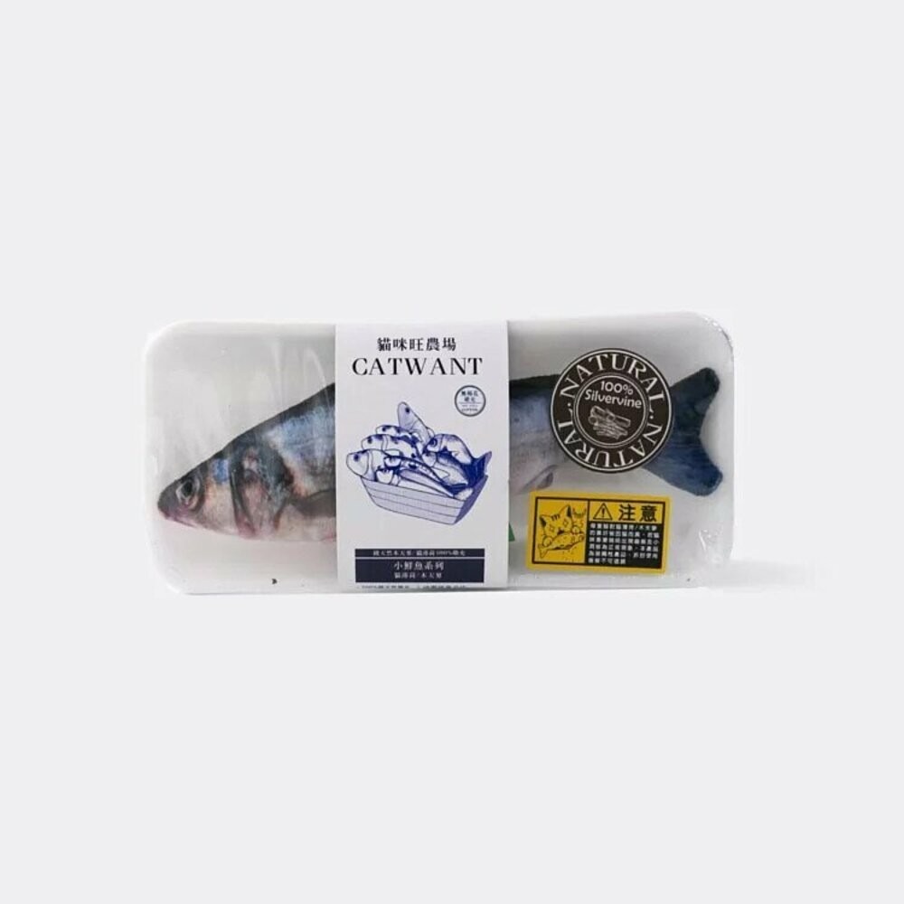 CATWANT 貓咪旺農場 木天蓼填充貓玩具｜鮮魚玩具 蔬菜玩具 100%貓薄荷 貓草玩具 仿真玩具 貓玩具『林口旗艦店-規格圖7
