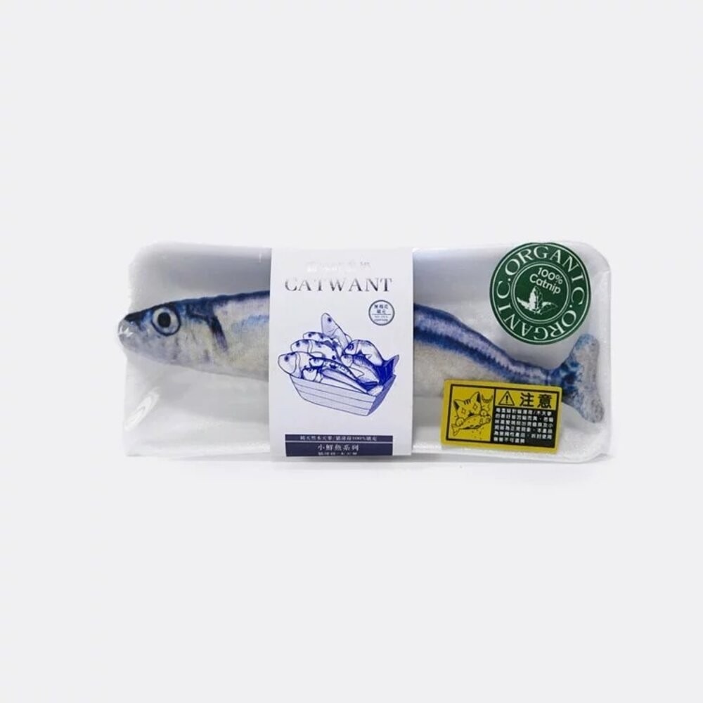 CATWANT 貓咪旺農場 木天蓼填充貓玩具｜鮮魚玩具 蔬菜玩具 100%貓薄荷 貓草玩具 仿真玩具 貓玩具『林口旗艦店-規格圖7