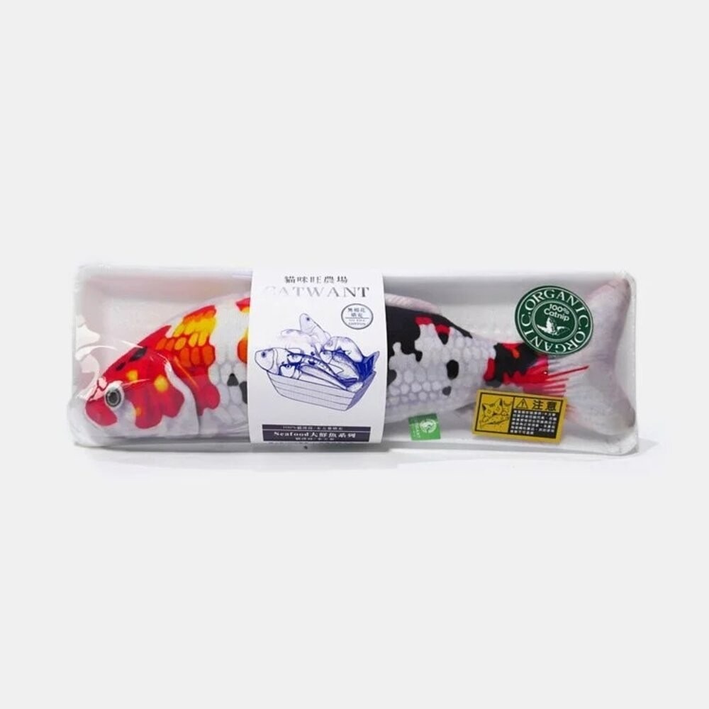 CATWANT 貓咪旺農場 木天蓼填充貓玩具｜鮮魚玩具 蔬菜玩具 100%貓薄荷 貓草玩具 仿真玩具 貓玩具『林口旗艦店-規格圖7