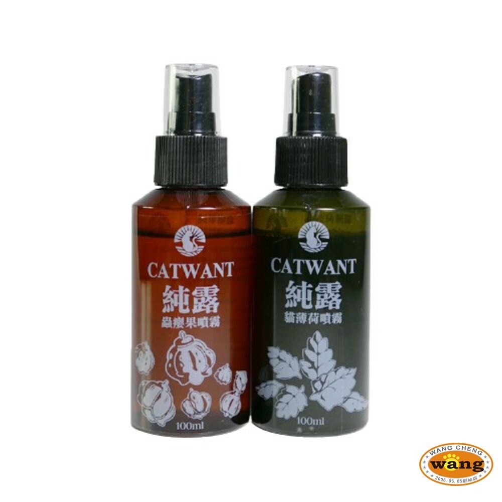 CATWANT 貓咪旺農場 木天蓼/貓薄荷 萃取純露貓噴霧 100ml 飲水 罐頭 玩具都能使用『林口旗艦店』-細節圖2