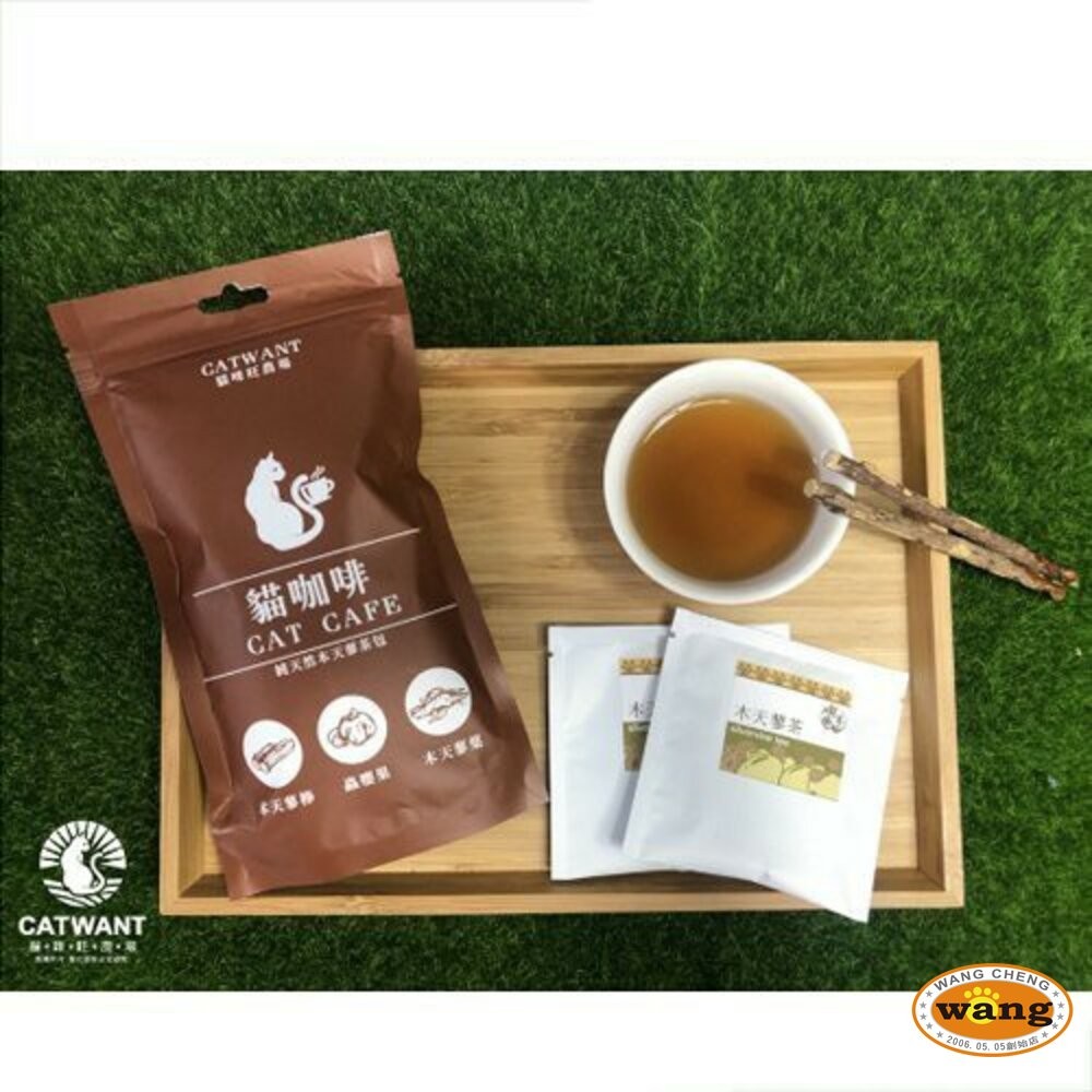 CATWANT 貓咪旺農場 貓茶包 8入裝 木天蓼茶包｜貓薄荷茶包  補水茶包 貓零食『林口旗艦店』-細節圖4