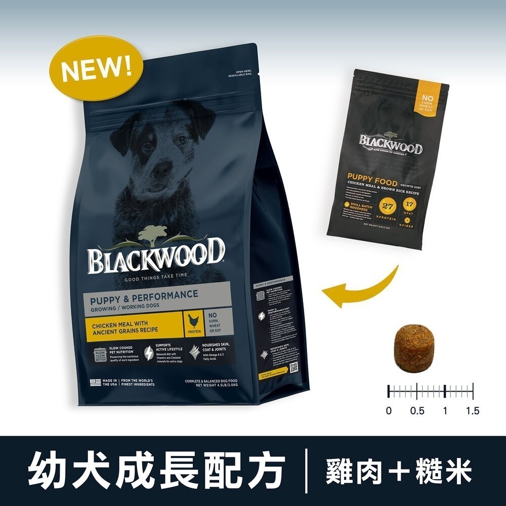 【免運】Blackwood 柏萊富 犬糧 24磅(10.9kg) 功能性 極鮮無穀 低卡保健 柏萊富狗『林口旗艦店』-規格圖10