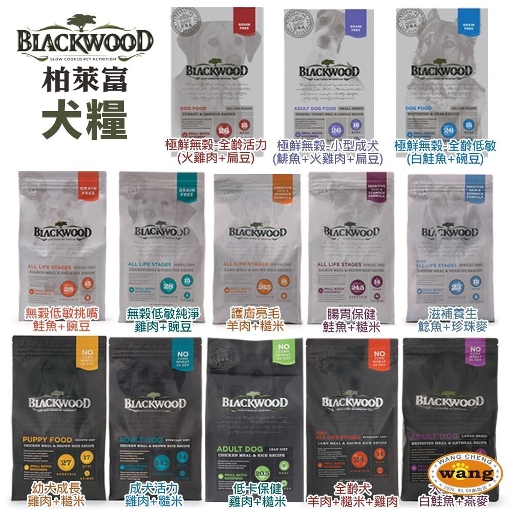 【買一送一】Blackwood 柏萊富 犬糧 10磅(4.5kg) 功能性 極鮮無穀 低卡保健 柏萊富狗『林口旗艦店』-細節圖4