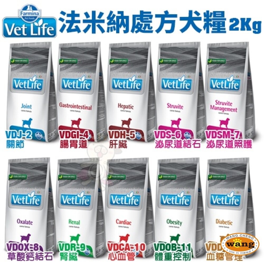 Farmina法米納 處方犬飼料 12kg【免運】 腸胃道/肝腎臟/心血管/泌尿道/體重/低敏配方『林口旗艦店』-細節圖3