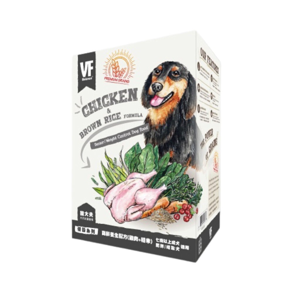 VF Balance 魏大夫 狗糧 7kg 幼成犬｜高齡亮毛｜挑嘴｜低敏｜樂活配方 無穀犬糧『林口旗艦店』-規格圖11