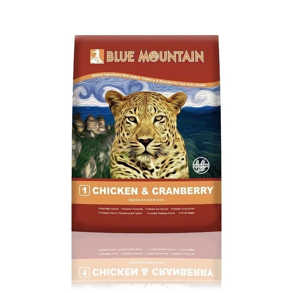 Blue Mountain 荒野藍山 無穀貓糧 2.2LB-14LB 腸胃保健/皮毛保健 貓飼料『林口旗艦店』-規格圖6