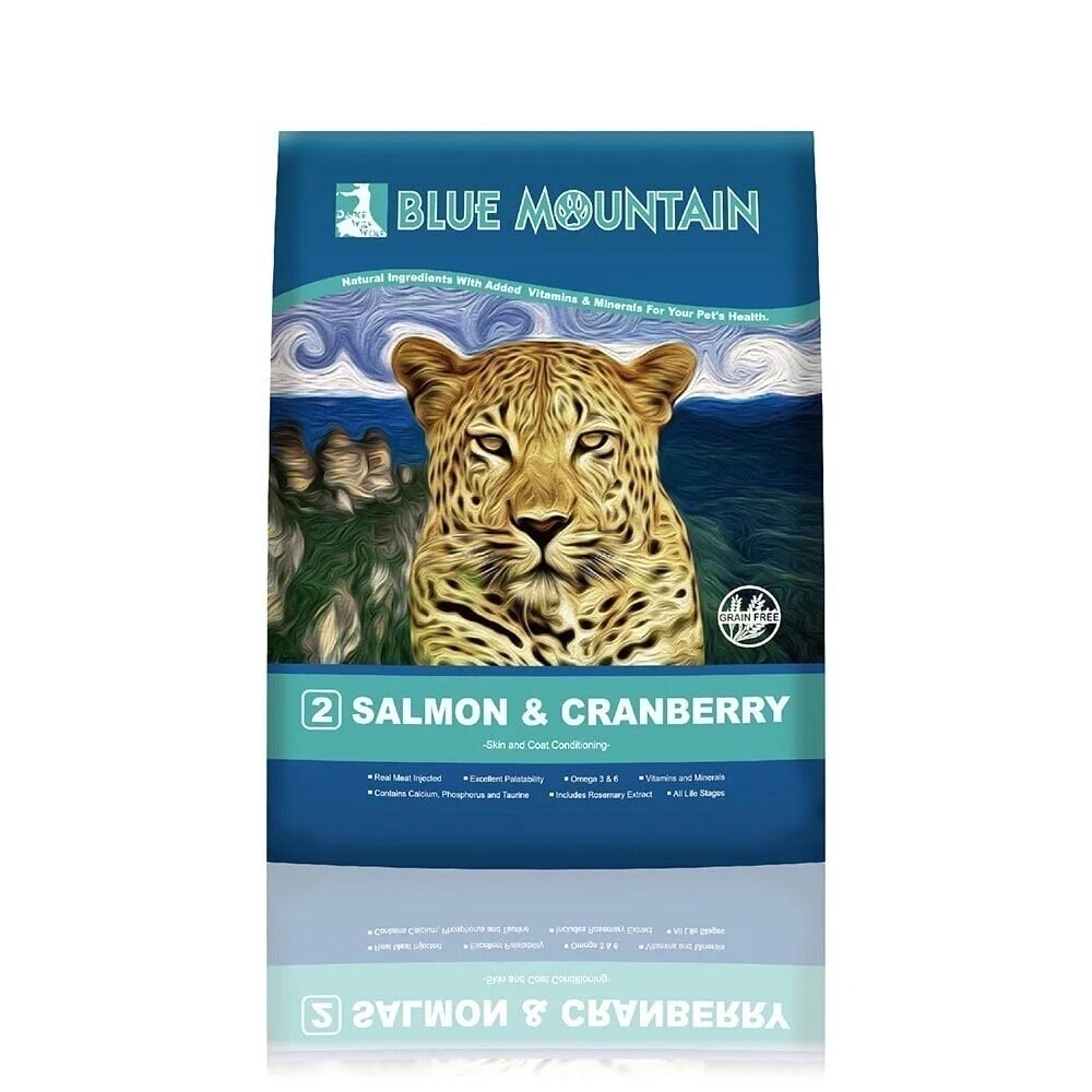 Blue Mountain 荒野藍山 無穀貓糧 2.2LB-14LB 腸胃保健/皮毛保健 貓飼料『林口旗艦店』-規格圖6