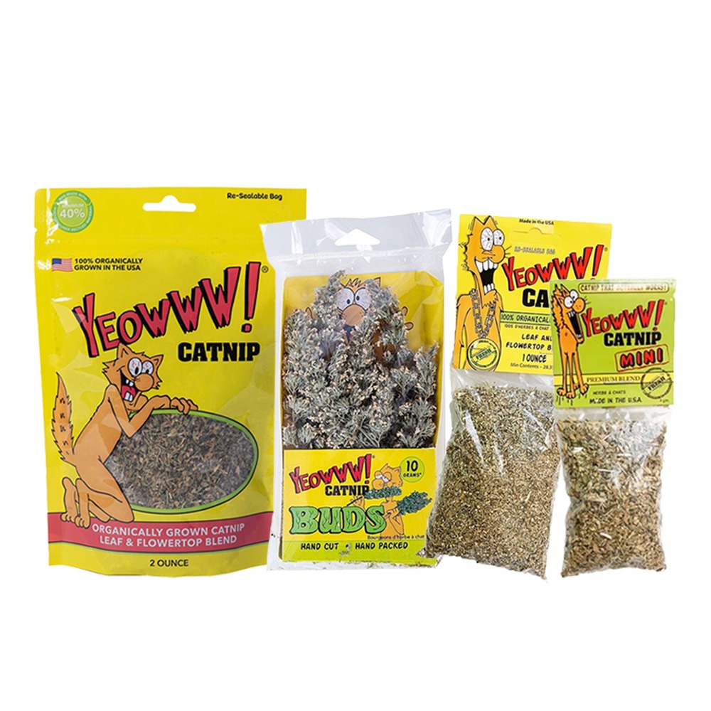 YEOWWW! 瘋狂貓 美國有機貓草 貓草 貓咪最愛 可添加在玩具上或貓抓板『林口旗艦店』-細節圖2