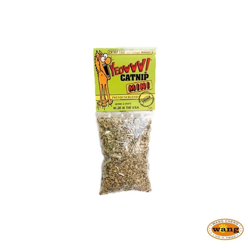 YEOWWW! 瘋狂貓 美國有機貓草 貓草 貓咪最愛 可添加在玩具上或貓抓板『林口旗艦店』-細節圖4