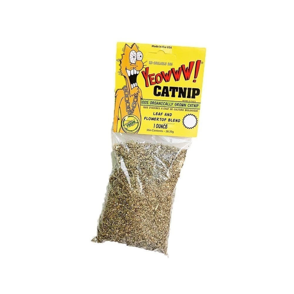 YEOWWW! 瘋狂貓 美國有機貓草 貓草 貓咪最愛 可添加在玩具上或貓抓板『林口旗艦店』-規格圖6