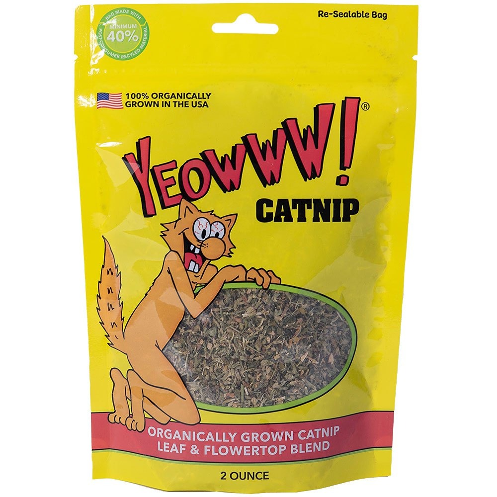 YEOWWW! 瘋狂貓 美國有機貓草 貓草 貓咪最愛 可添加在玩具上或貓抓板『林口旗艦店』-規格圖6