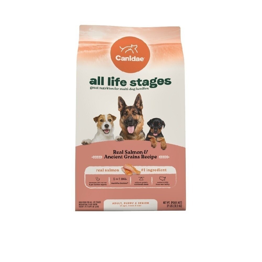 美國 CANIDAE 良善 全齡犬糧 2.2kg 12.2kg 鮮雞 鮮羊 四種肉 鮮鮭魚 狗飼料『林口旗艦店』-規格圖7