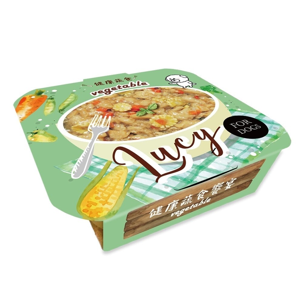 LUCY 肉肉控犬用餐盒80g 高肉量 滿滿的肉肉 狗餐盒 狗罐頭 狗罐 開封即食不用等 全齡犬『林口旗艦店』-規格圖9