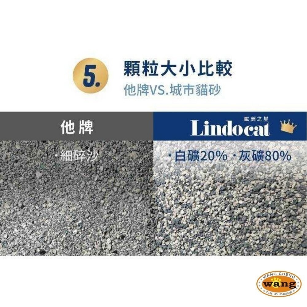 LINDOCAT 歐洲之星 貓砂10L(9公斤) 活性碳/雙效除臭/益生菌 城市礦砂 除臭 超強凝結『林口旗艦店』-細節圖8