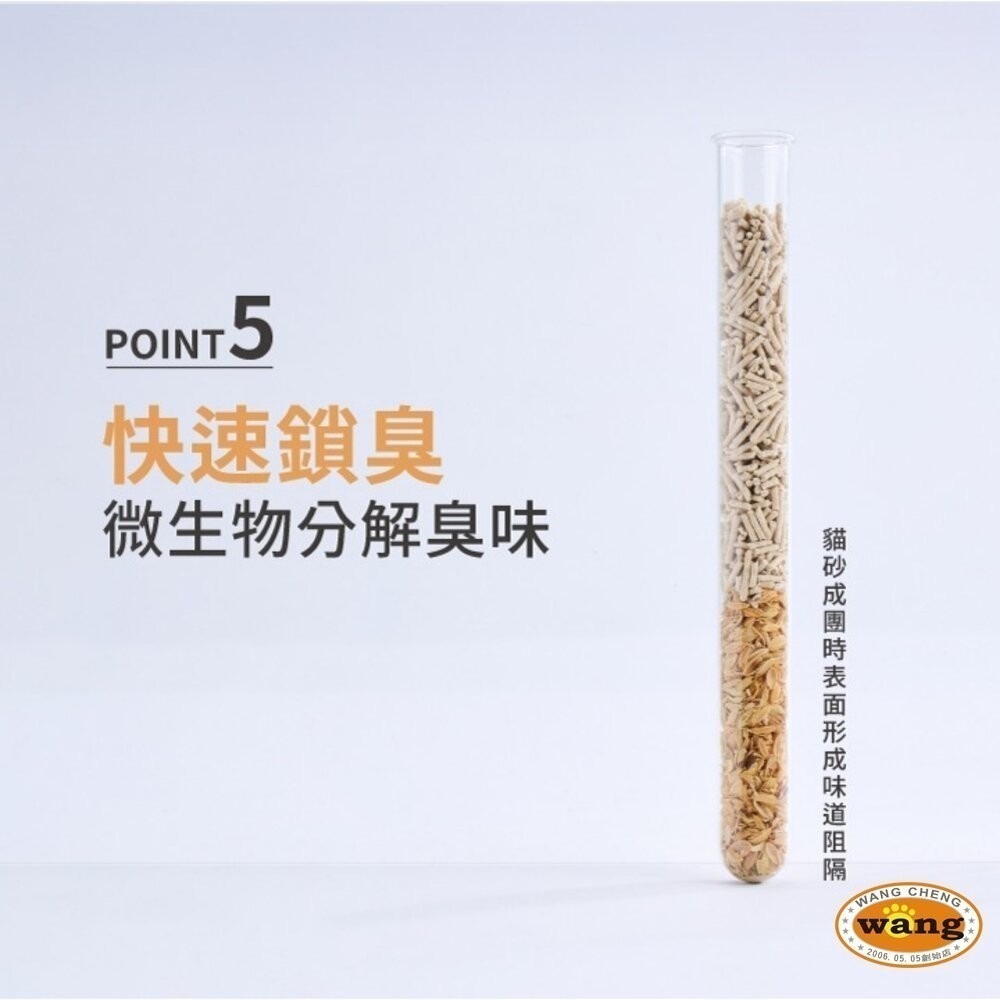 榖喵喵穀物貓砂1.5mm【單包】6L 白喵喵 96%除貓尿氨酸10倍除臭力 豆腐砂 貓砂『林口旗艦店』-細節圖8