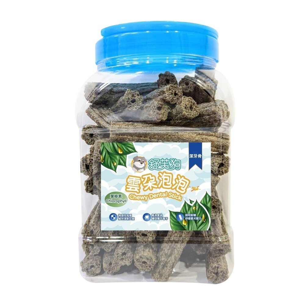 舒芙狗 雲朵泡泡潔牙骨桶裝｜500g 家庭號大份量 潔牙零食 犬用點心 訓練獎勵 狗零食 狗潔牙 狗零食『林口旗艦店』-規格圖6
