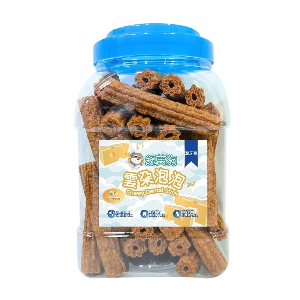 舒芙狗 雲朵泡泡潔牙骨桶裝｜500g 家庭號大份量 潔牙零食 犬用點心 訓練獎勵 狗零食 狗潔牙 狗零食『林口旗艦店』-規格圖6