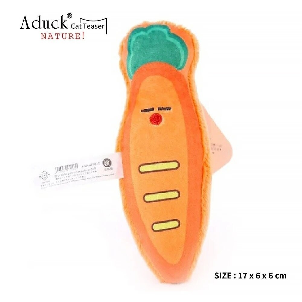 🔥【任選三件免運】🔥Aduck 猫薄荷發聲玩具 台灣現貨  蔬果/鳥/魚/飲料罐/花盆 羽毛 貓玩具『林口旗艦店』-規格圖11