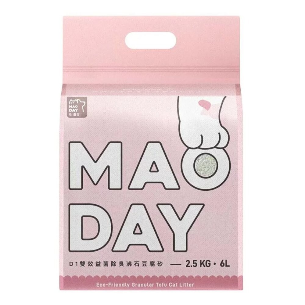 Maoday 毛商行 貓砂系列 益生菌除臭貓砂 豆腐砂 無塵高凝結除臭礦砂 雙層落砂墊 貓砂『林口旗艦店』-規格圖6