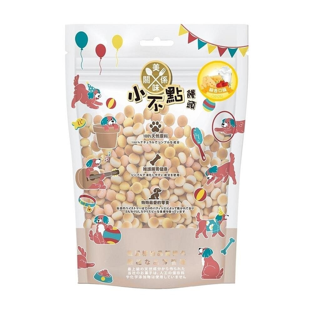 美味關係 小不點 狗狗小饅頭 600g/包 經濟包 寵物餅乾 獎勵好幫手 大包裝 犬零食『林口旗艦店』-規格圖3