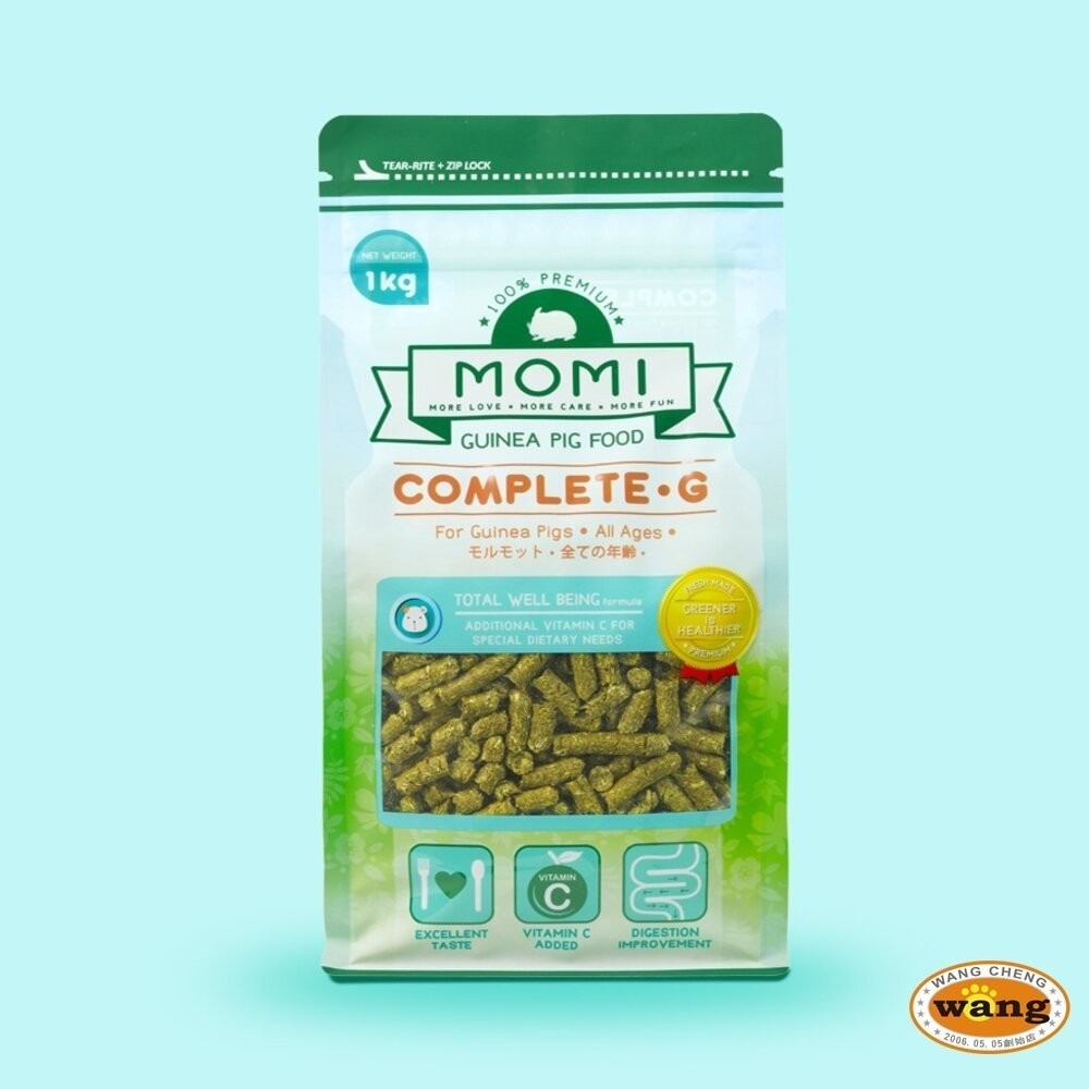 美國 摩米 MOMI 鼠兔營養飼料 1kg 5kg 全天然飼料 幼兔 成兔 老兔 天竺鼠 小動物飼料『林口旗艦店』-細節圖8