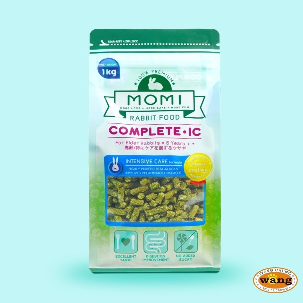 美國 摩米 MOMI 鼠兔營養飼料 1kg 5kg 全天然飼料 幼兔 成兔 老兔 天竺鼠 小動物飼料『林口旗艦店』-細節圖9