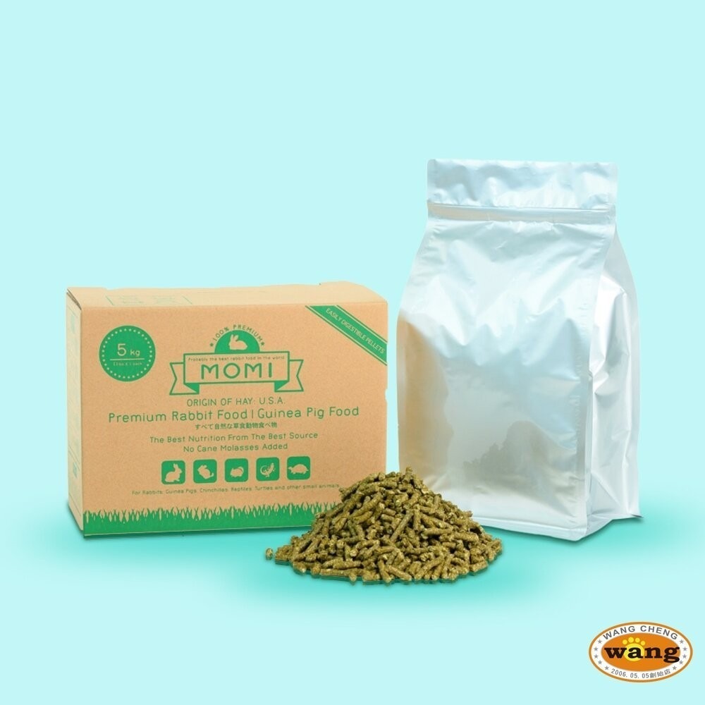 美國 摩米 MOMI 鼠兔營養飼料 1kg 5kg 全天然飼料 幼兔 成兔 老兔 天竺鼠 小動物飼料『林口旗艦店』-細節圖11