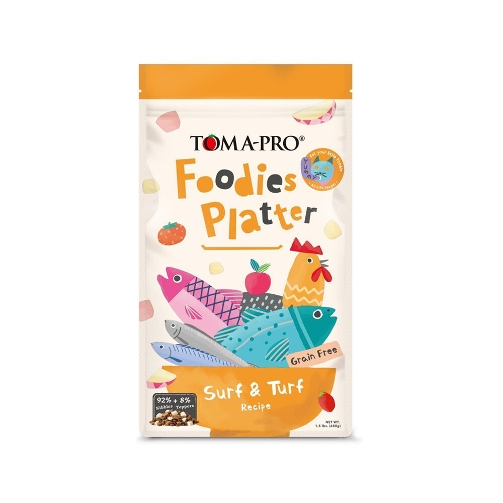 TOMA-PRO 優格 吃貨拼盤多拼糧 貓糧 1.5lb/4lb 貓飼料 凍乾飼料 無穀飼料 貓凍乾『林口旗艦店』-規格圖5