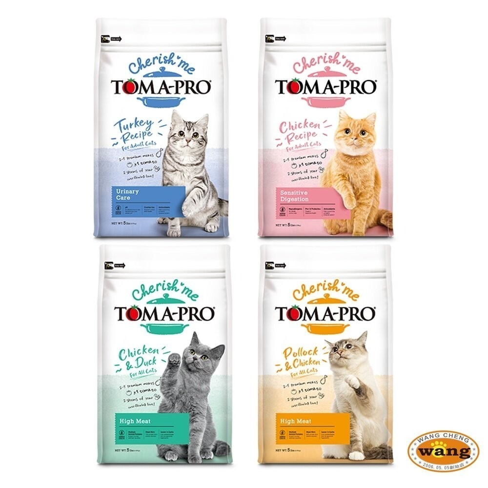 【免運】TOMA-PRO 優格 貓飼料 親親食譜13.2磅 敏感腸胃 泌尿保健 高肉量火鴨雞 四種肉『林口旗艦店』-細節圖2