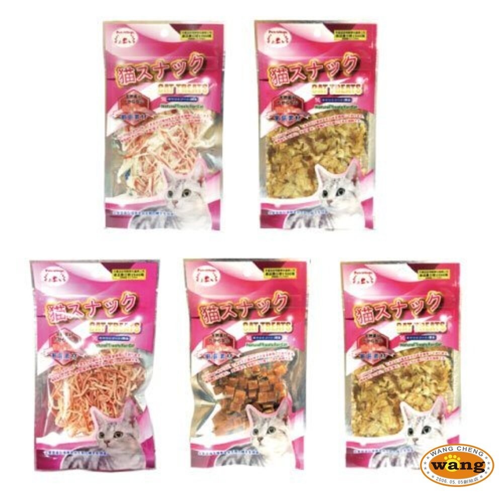 Pet Village 魔法村 PV貓零食 貓點心 貓肉條 丁香魚 雪花絲 薄荷片薄荷粒 貓點心『林口旗艦店』-細節圖5