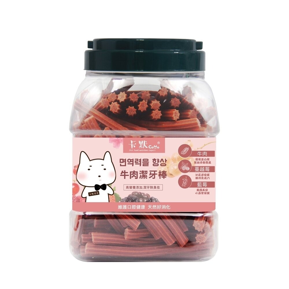 CAMO 卡默 潔牙骨家庭桶 1kg 加大桶 360度深入潔牙 潔牙骨 台灣製造 狗零食『林口旗艦店』-規格圖7