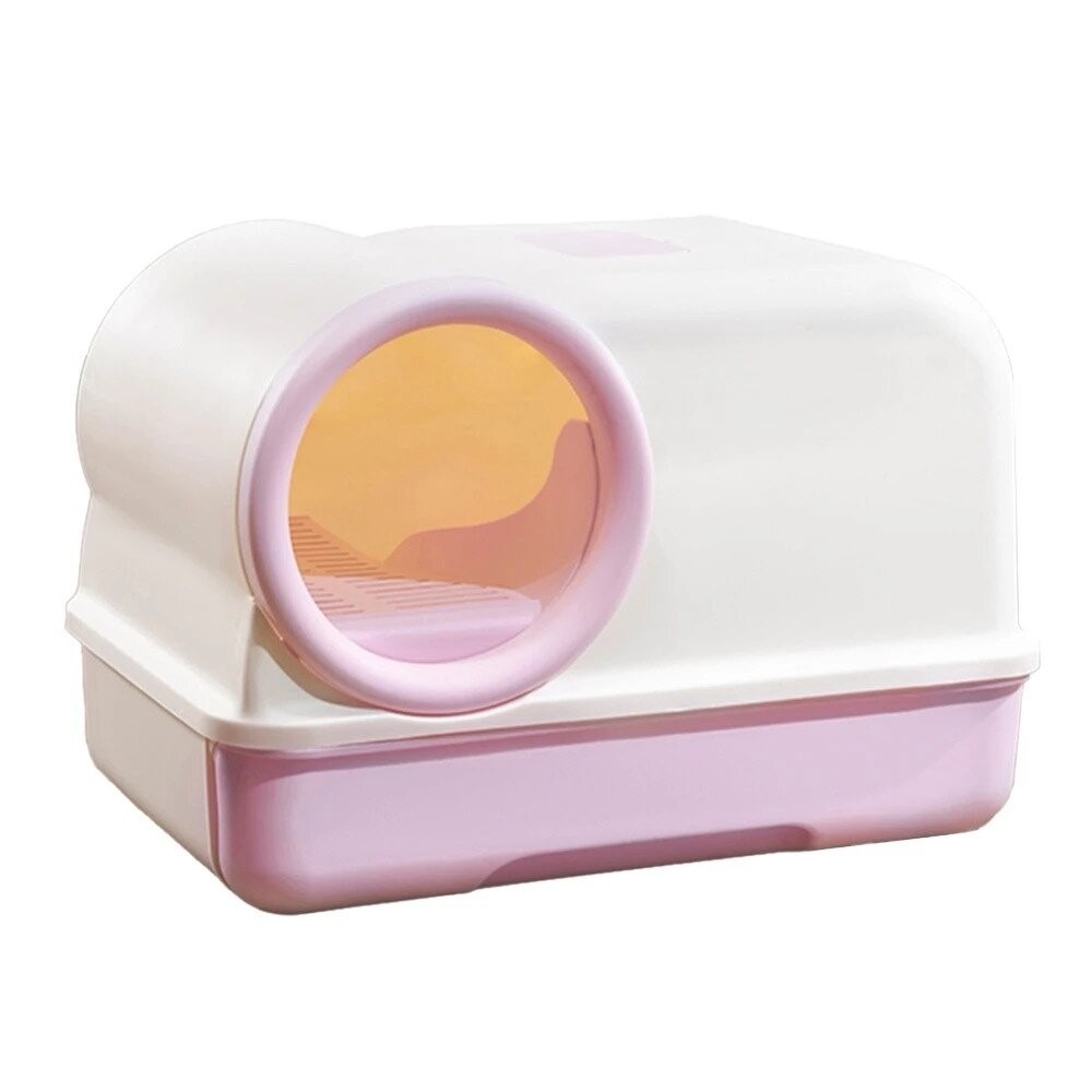 UrbanPaw 奶糕通道貓砂盆｜全封閉超大貓廁所 抽屜式隔臭 防外濺貓砂盆 貓砂盆-規格圖8