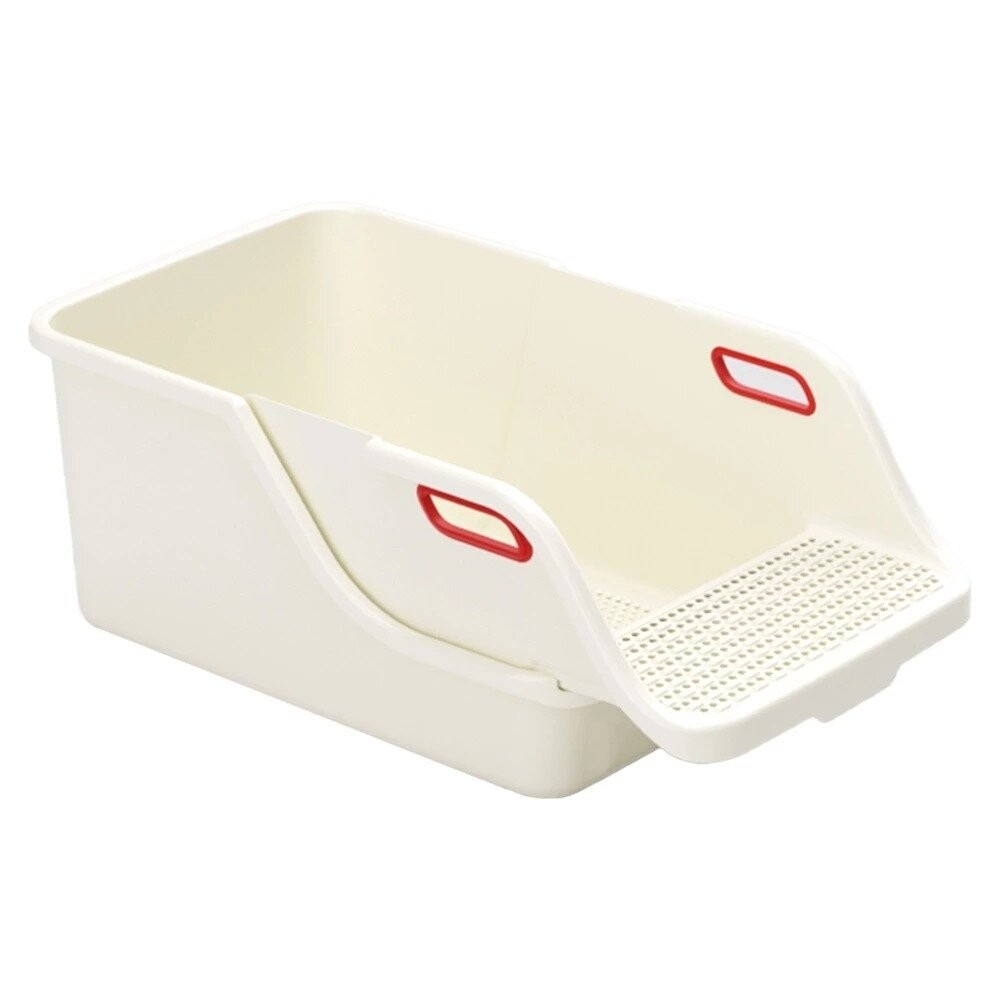 UrbanPaw 一鏟淨懶人貓砂盆｜半封閉超大號貓砂盆 懶人貓廁所 防外濺 (幼貓自動貓砂盆)-規格圖8